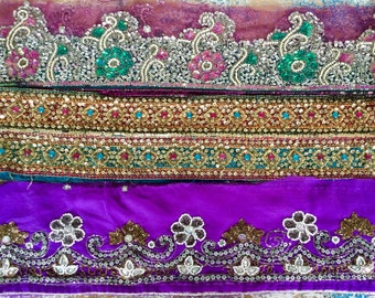 Vintage sari trim 3 meters