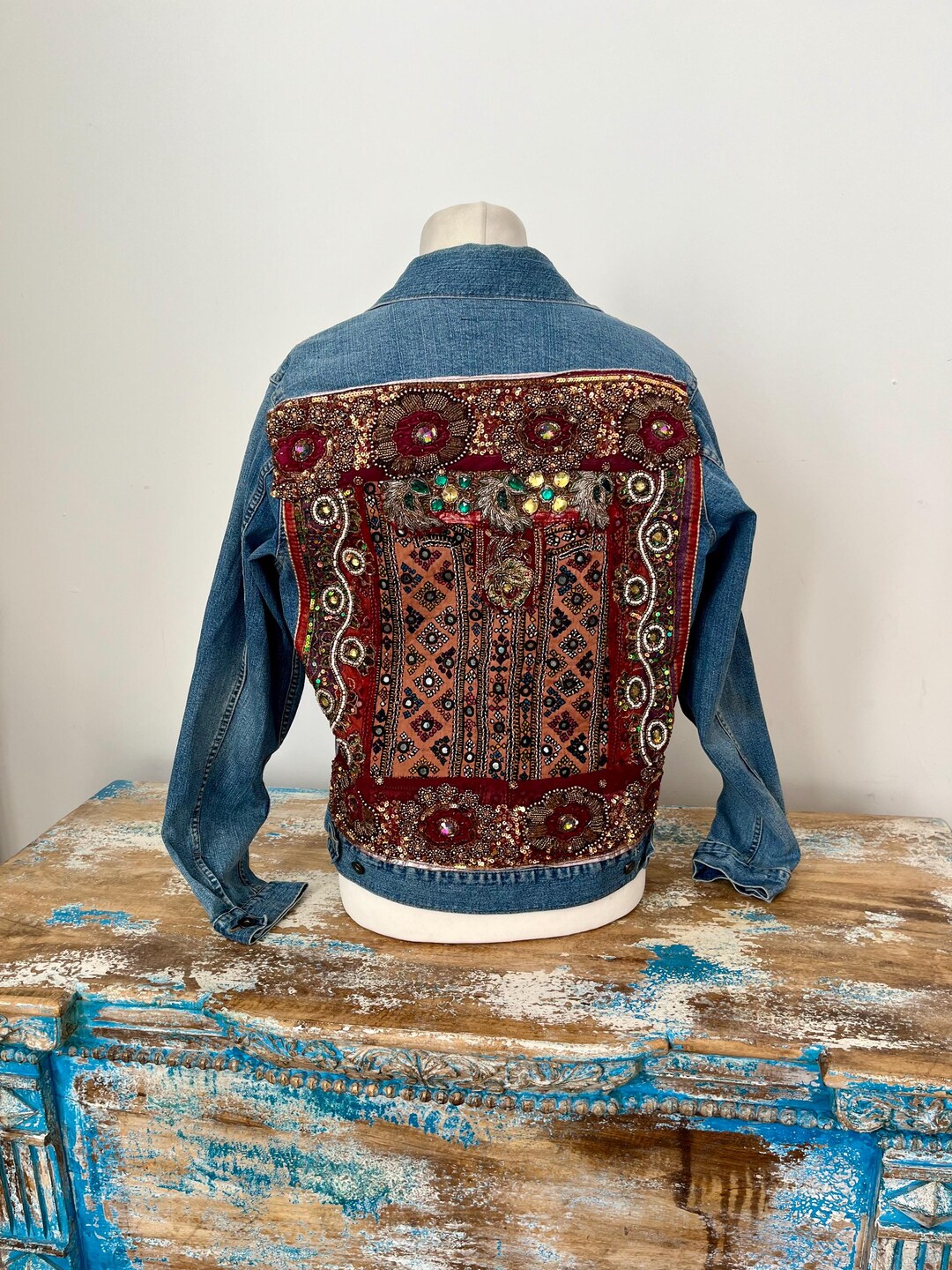 Boho Chic Retro Denim Jacket