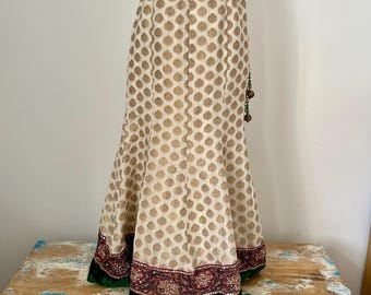 Vintage Indian skirt