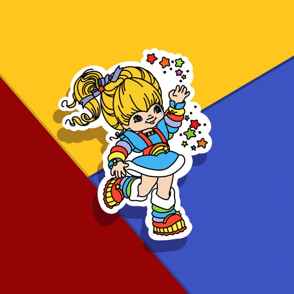 Rainbow Girl Sticker