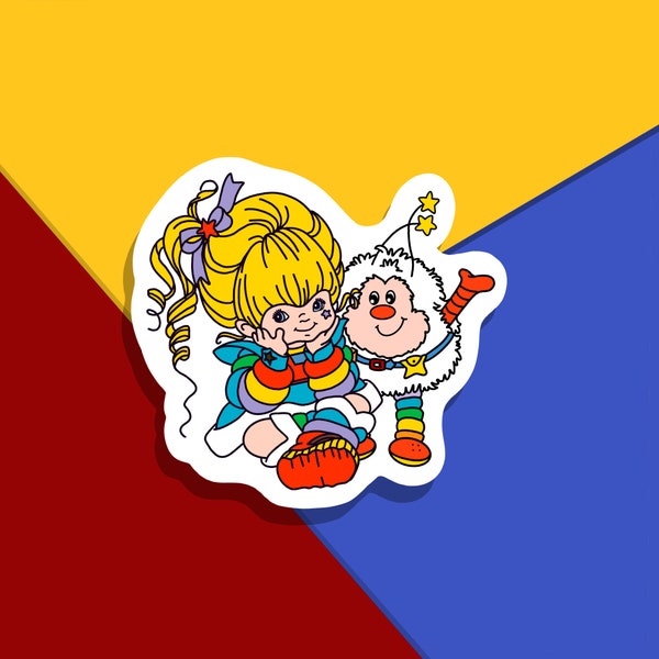 Rainbow Girl & Sprite Sticker