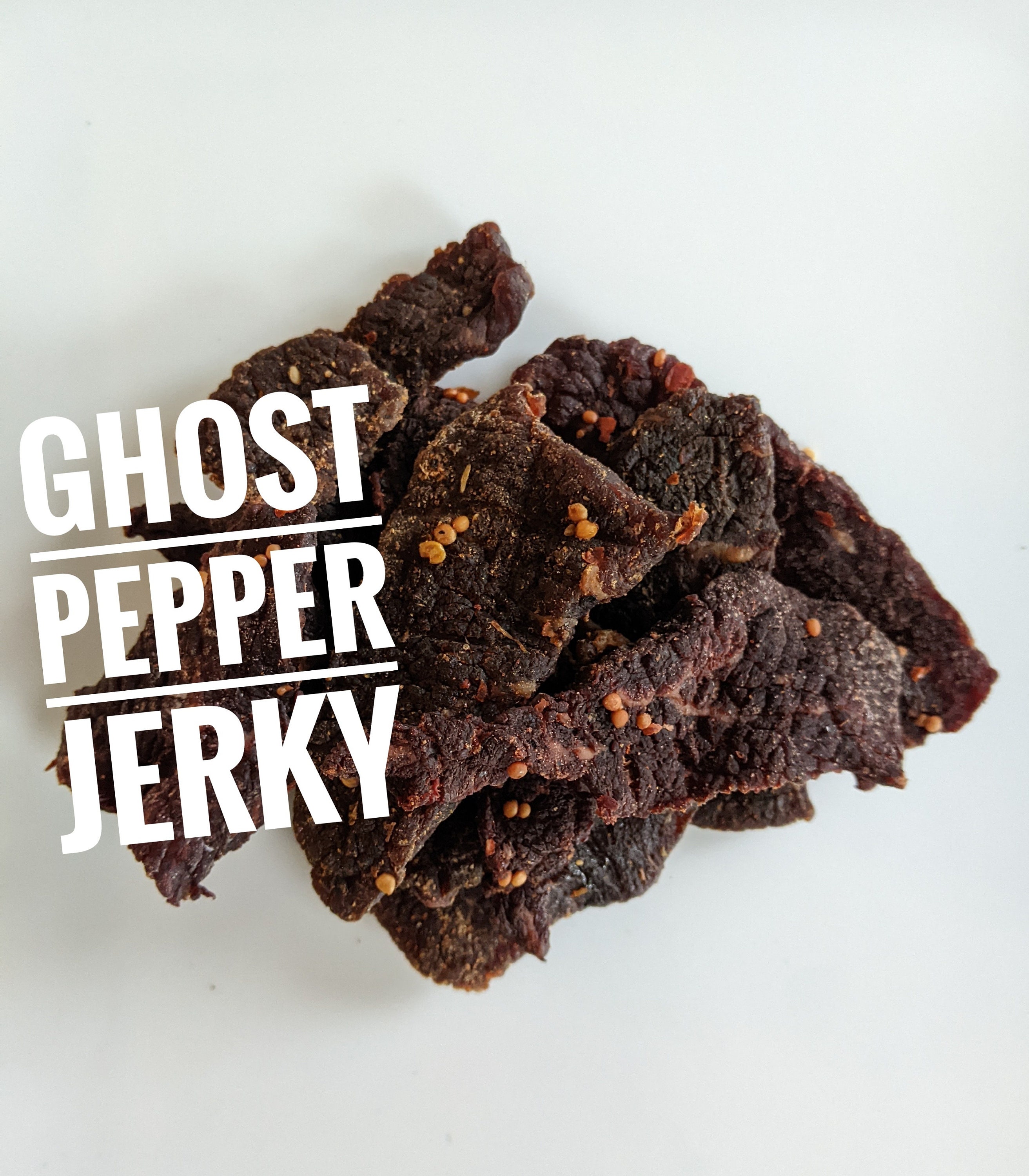 Ghost Pepperhot Beef Jerky Spicyfuego2 Sizes Available 8 Etsy