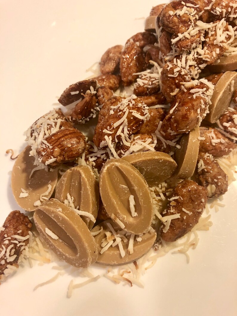 Butter Toffee Mixed NutsAlmondsBlond ChocolateToasted Etsy