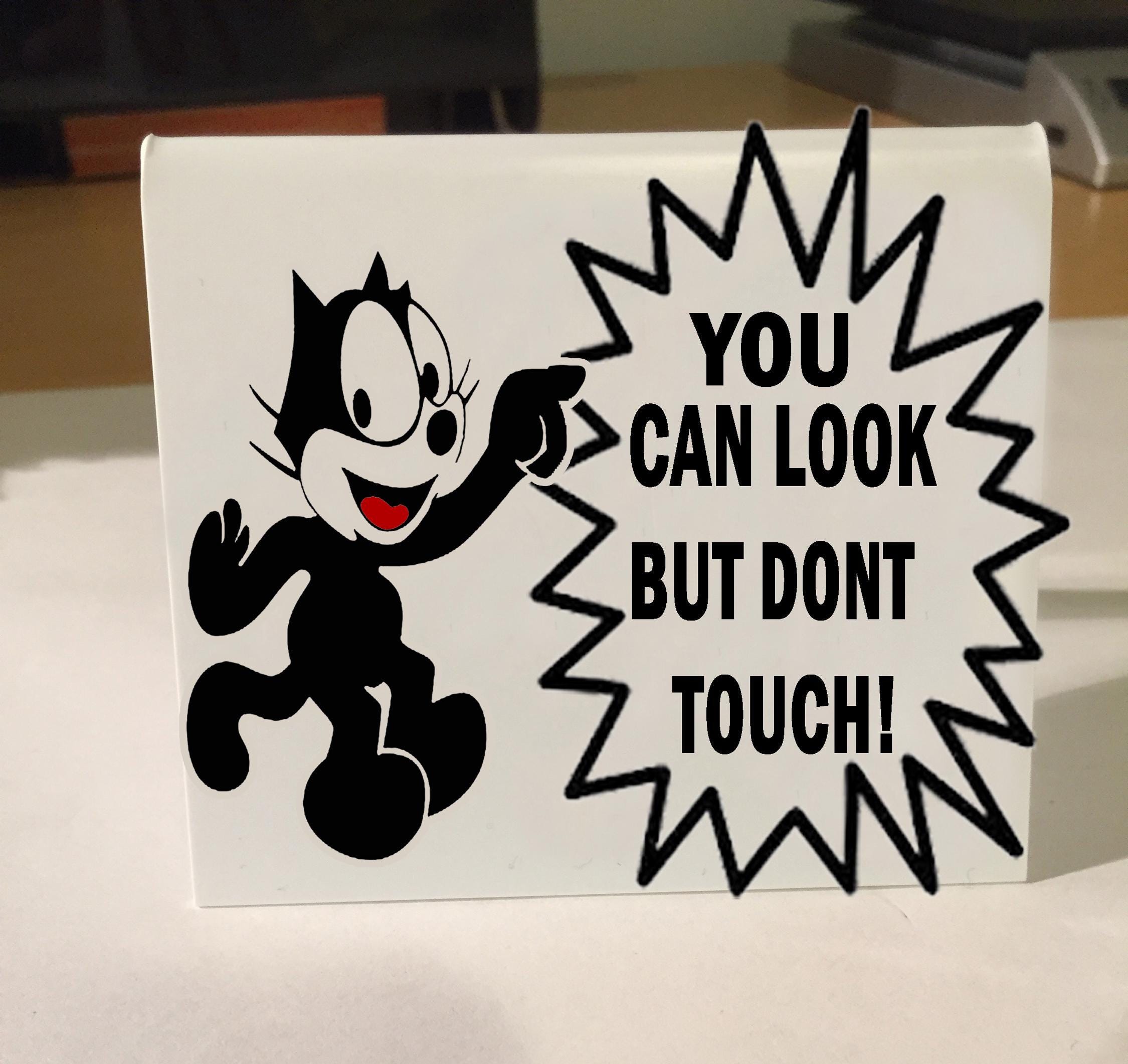 Felix the Cat Dash Table Number - Look but Dont Touch – Classic