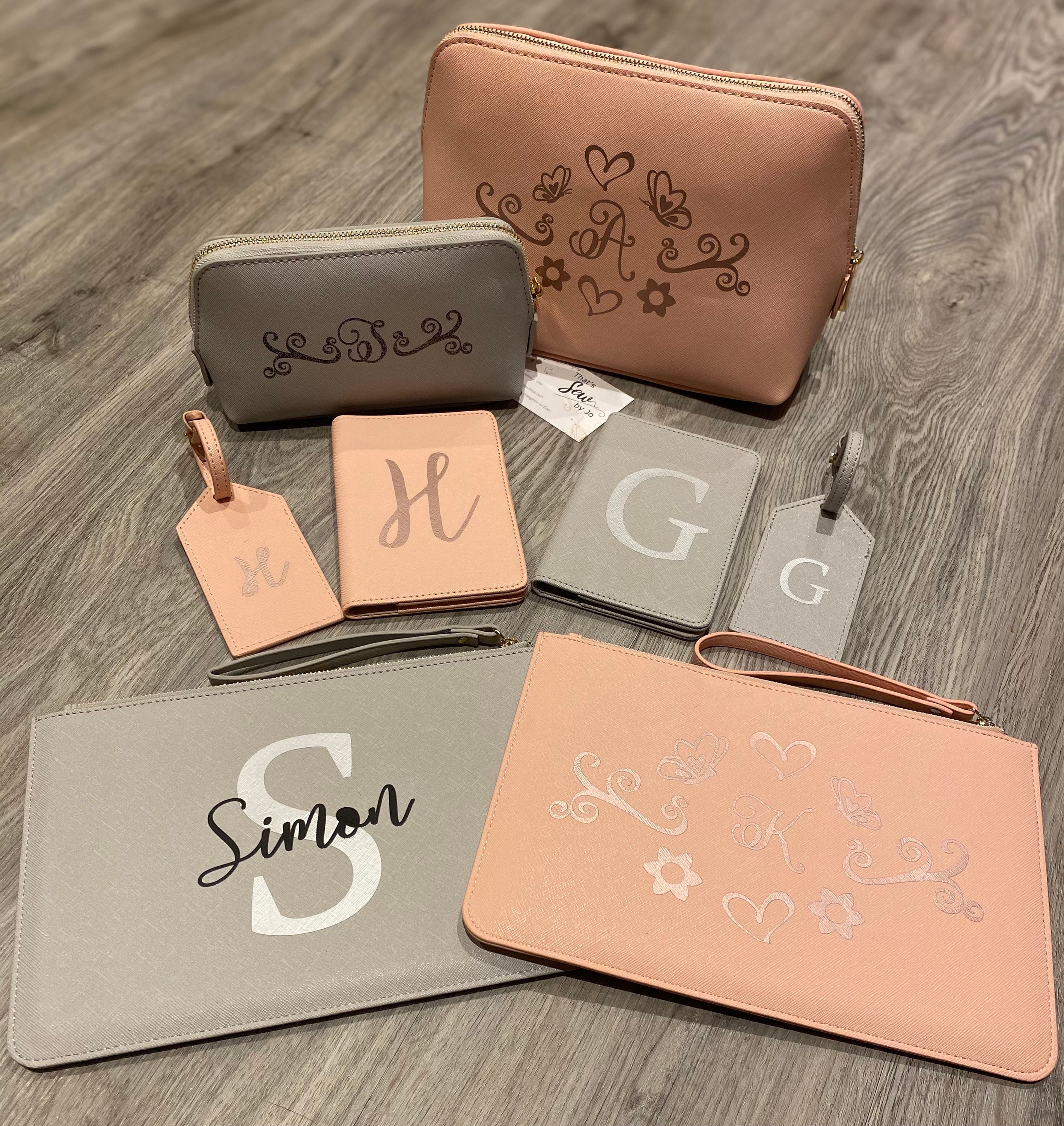 zara personalised makeup bag