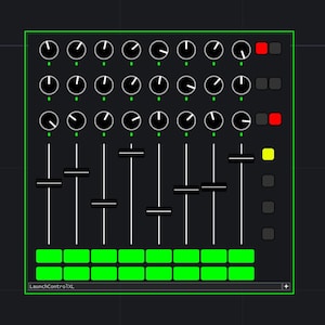 LaunchControlXL TouchDesigner Component