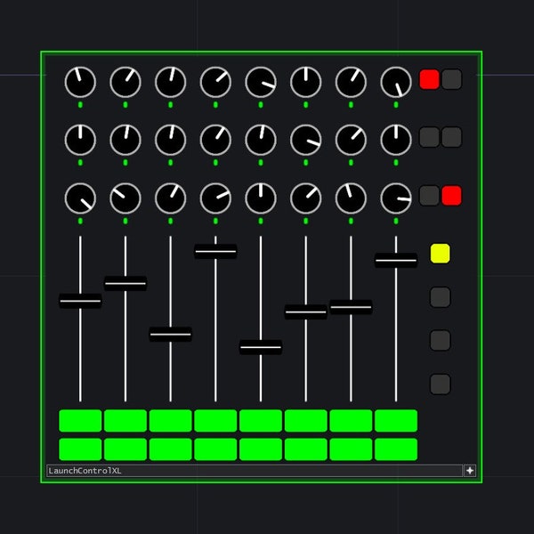 LaunchControlXL TouchDesigner Component