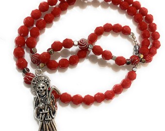 Santa Muerte rosary