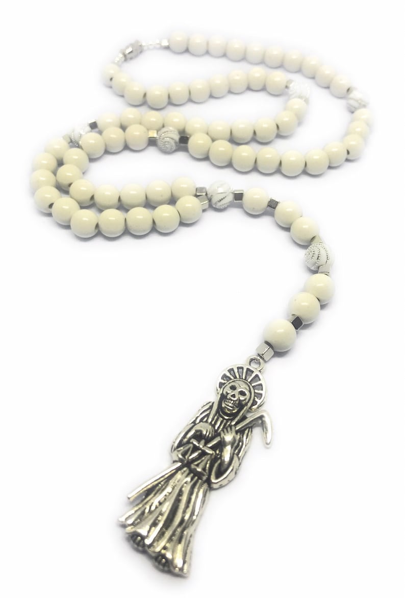 Santa Muerte rosary