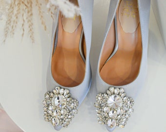 Bridal shoe Grey