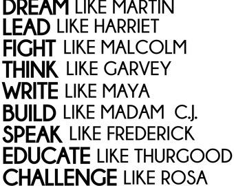 Download Dream Like Martin Svg Etsy