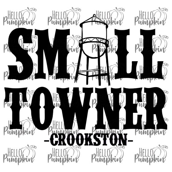 Download SVG Small Towner Crookston Design | Etsy