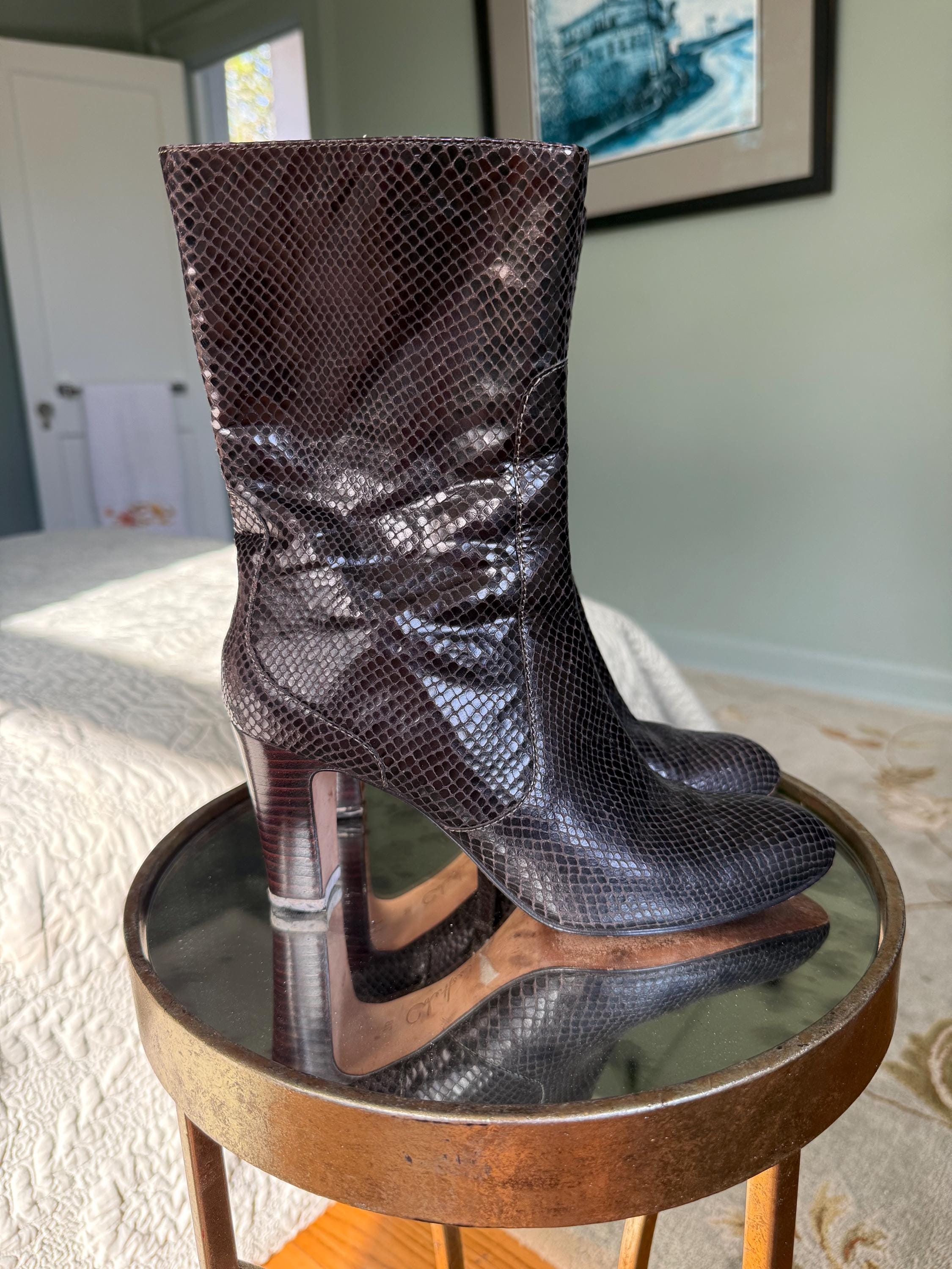 & other stories snakeskin boots