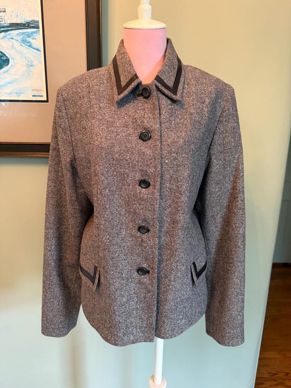 Wool Blazer, Pendleton Blazer, Tweed Wool Blazer,… - image 2