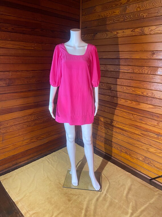 Silk Dress, Y2K Dress, Pink Silk Dress, Mini Dress, Silk Mini Dress, Express | XSmall