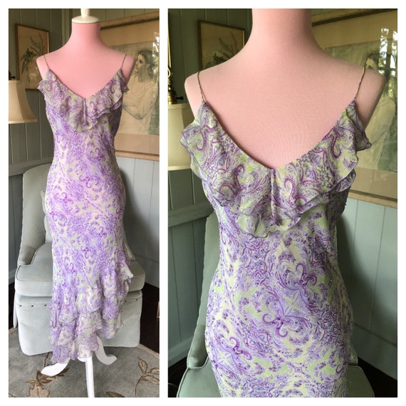 20s Style Dress, Silk Dress, 20s Dress, 90s Does 2