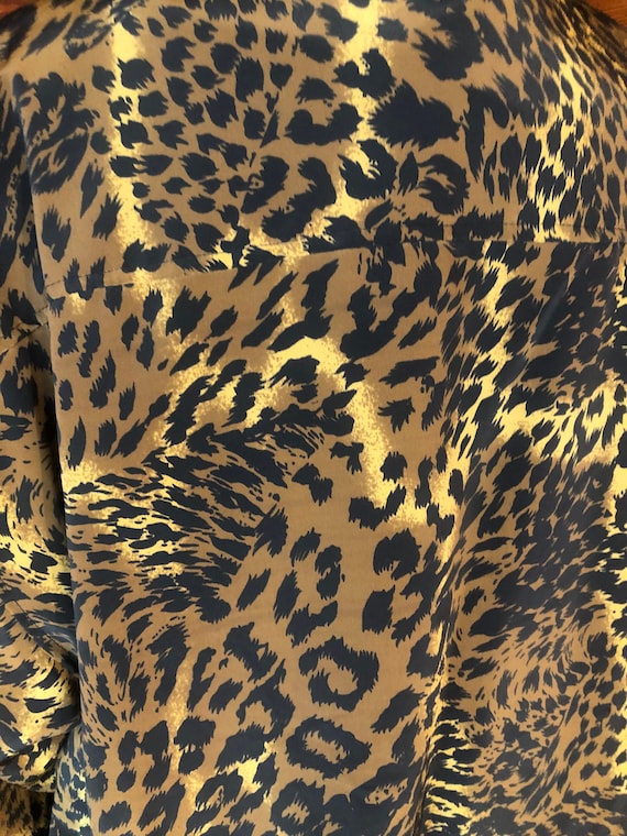 80s Jacket, Leopard Jacket, Leopard Coat, Leopard… - image 4