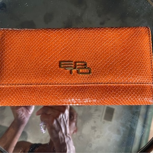 Etro Wallet, Schlangenleder Geldbörse, Schlangenleder Damen Geldbörse
