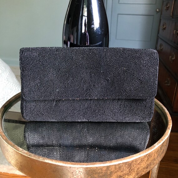 Art Deco Purse, Evening Bag, Beaded Evening Clutch, Evening Clutch, Evening Purse, Vintage Evening Bag