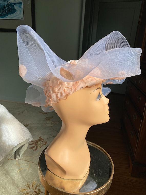 Vintage Hat, Straw Hat, Picture Hat, Summer Hat, … - image 4