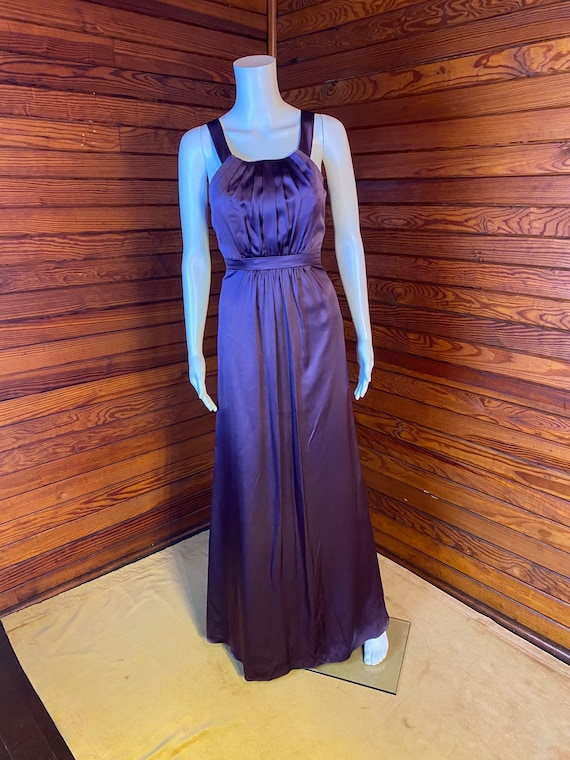 Y2K Silk Maxi, Silk Dress, Liquid Silk Dress, Silk Gown, Slip Dress, Whimsigoth , Silk Maxi Dress, Satin Silk Dress, Maxi Dress | Small