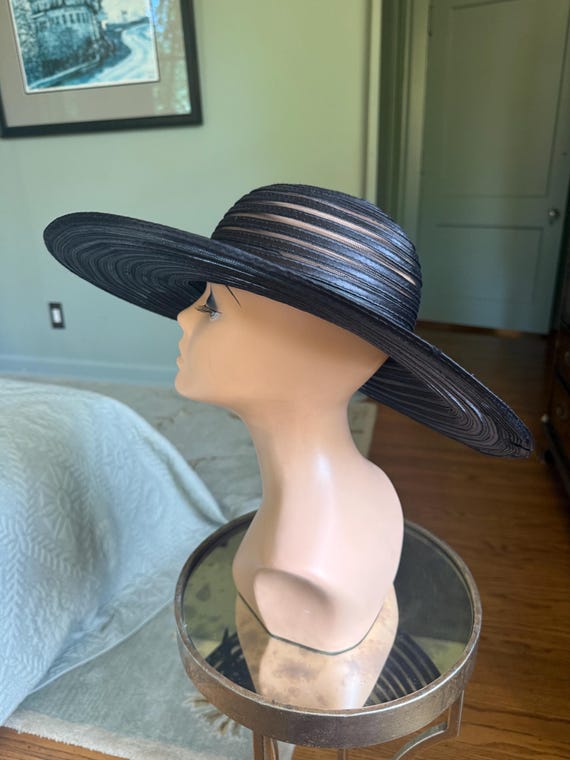 Vintage Hat, Straw Hat, Vintage, Picture Hat, 194… - image 2