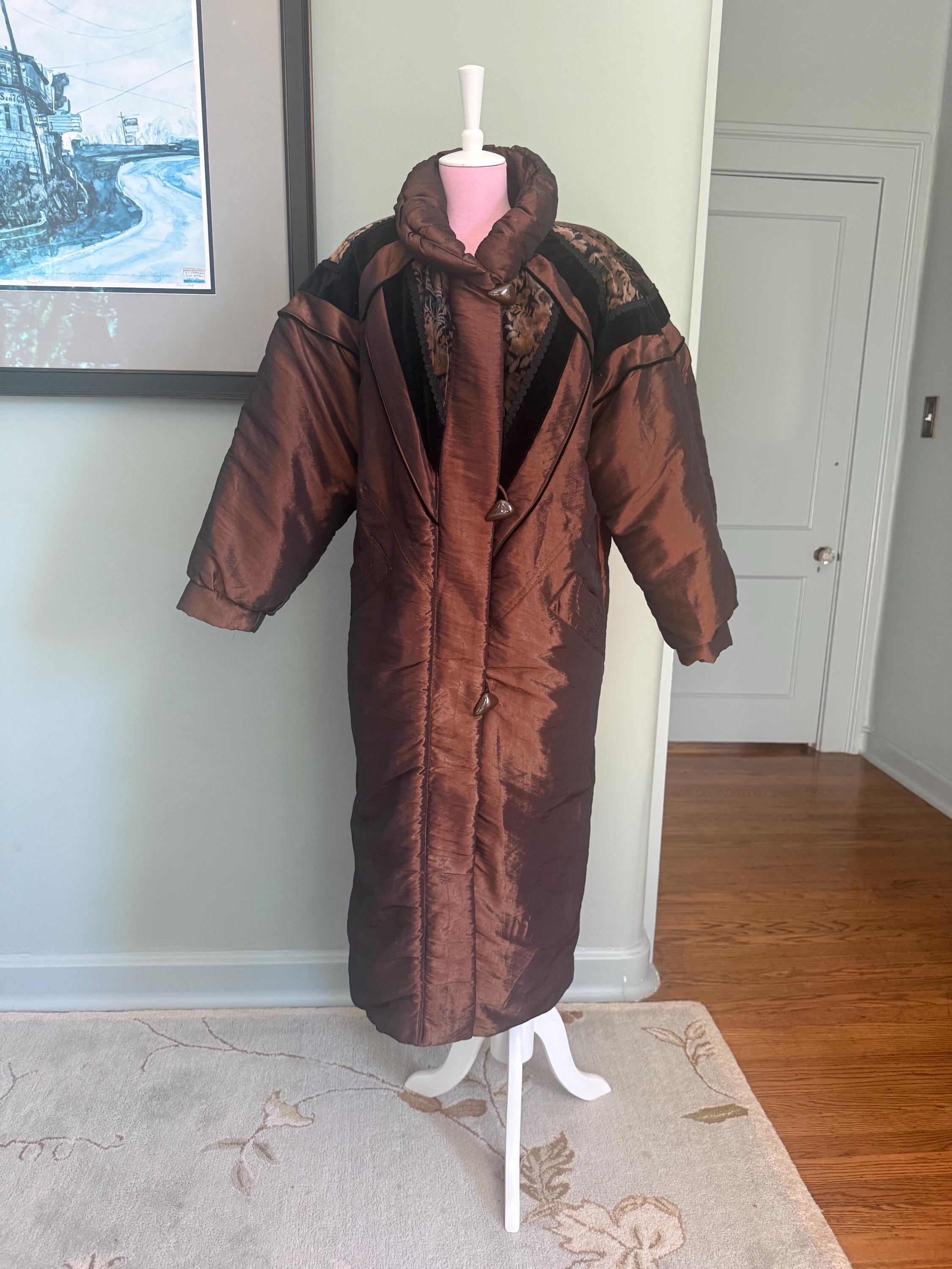 Vintage 80s Puffer Jacket - Etsy