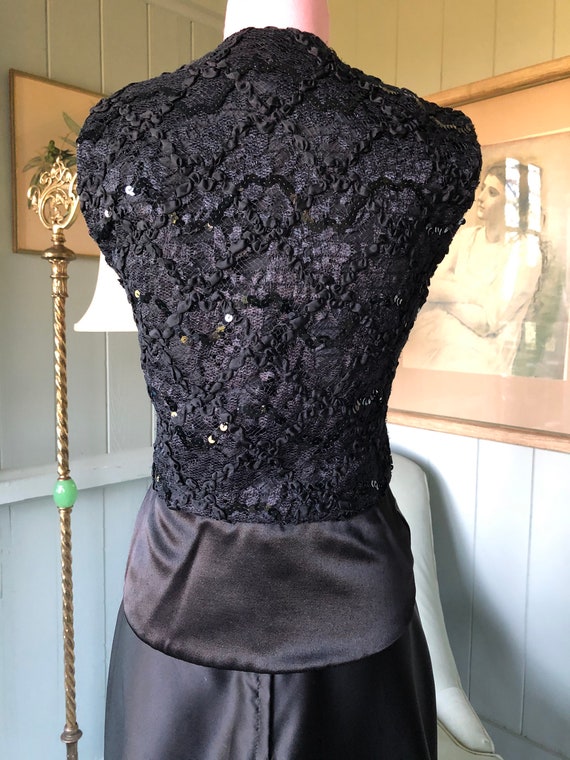 Wrap Top, Sequin, Lace, Sequin Blouse, Beaded Top… - image 9
