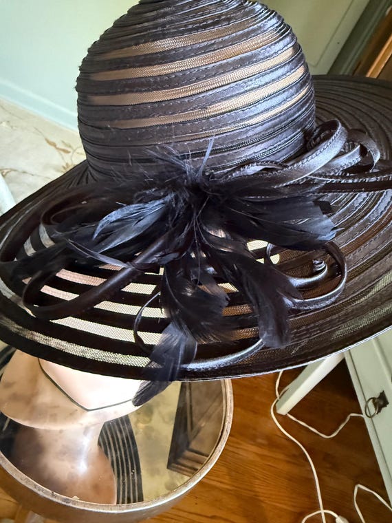Vintage Hat, Straw Hat, Vintage, Picture Hat, 194… - image 7