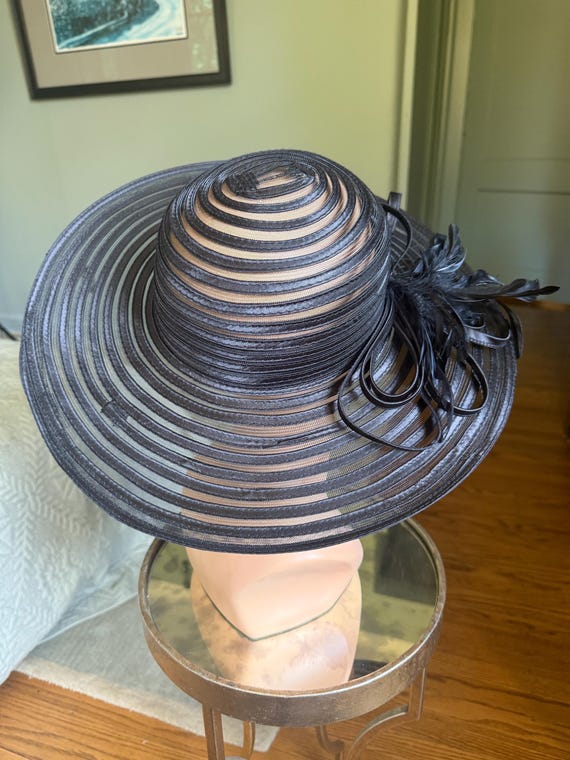 Vintage Hat, Straw Hat, Vintage, Picture Hat, 194… - image 4