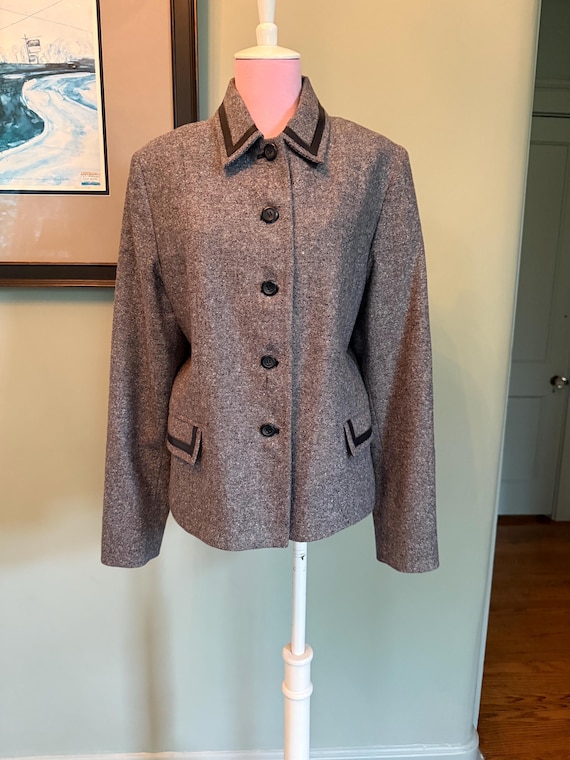 Wool Blazer, Pendleton Blazer, Tweed Wool Blazer,… - image 1