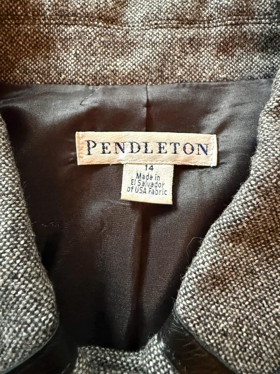 Wool Blazer, Pendleton Blazer, Tweed Wool Blazer,… - image 6
