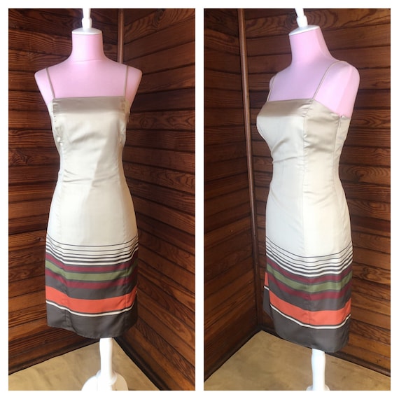 Vintage Slip Dress, Slip Dress, Silk Slip Dress, 90s Slip Dress, 90s Dress, 90s Silk Dress, Silk Dress | Small