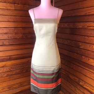 Vintage Slip Dress, Slip Dress, Silk Slip Dress, 90s Slip Dress, 90s Dress, 90s Silk Dress, Silk Dress  | Small