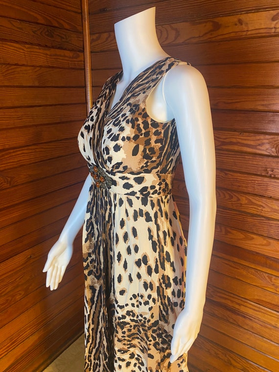 Animal Print Dress, 60s Dress, 70s Dress, Vintage… - image 7