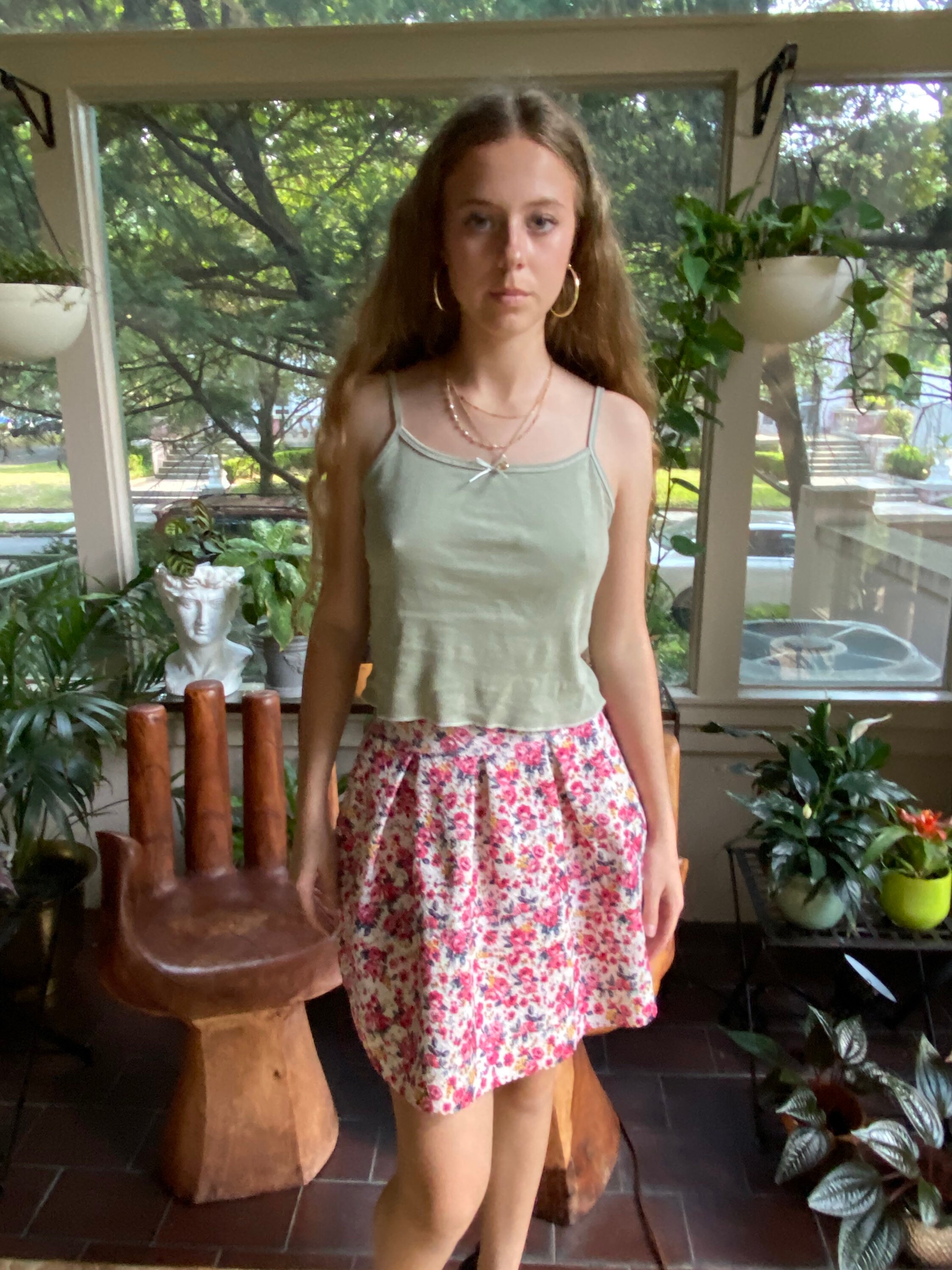 Tiered Mini Skirt, Circle Skirt Skirt, Floral Small-medium Prairie - Etsy Mini Miniskirt, Skirt, Mini Pink 90s Calico Skirt, Miniskirt