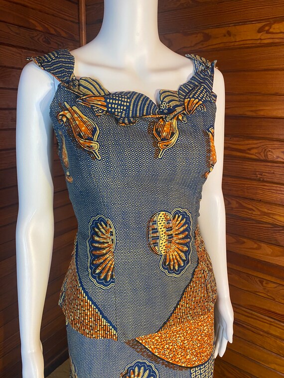 African Dress, Ankara Dress, Dashiki Dress, Kente… - image 3