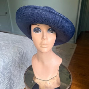 1940s Straw Hat - Etsy display picture 1
