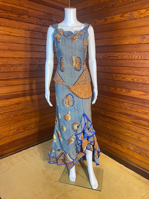 African Dress, Ankara Dress, Dashiki Dress, Kente… - image 2