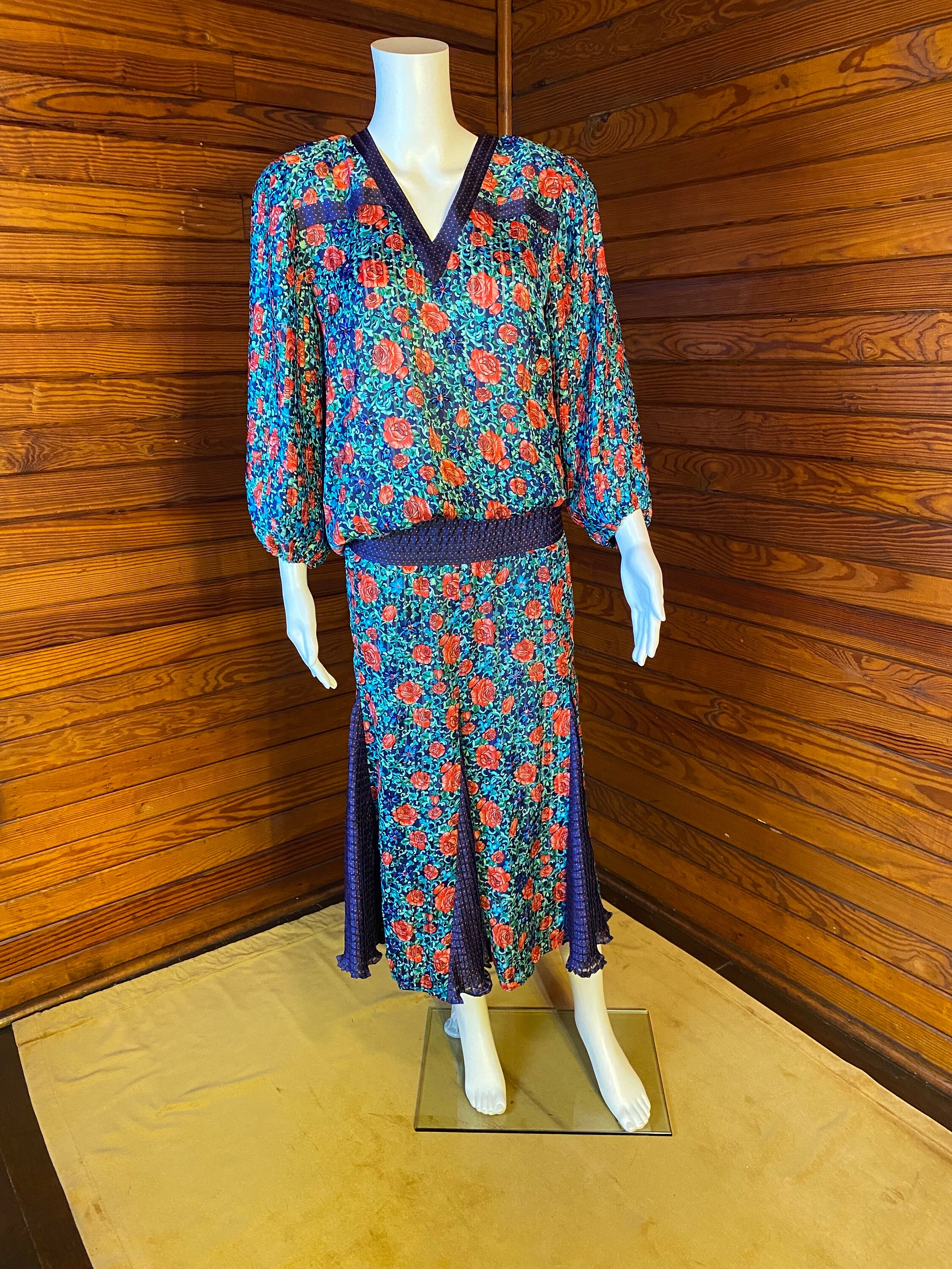 Diane Freis Dress - Etsy