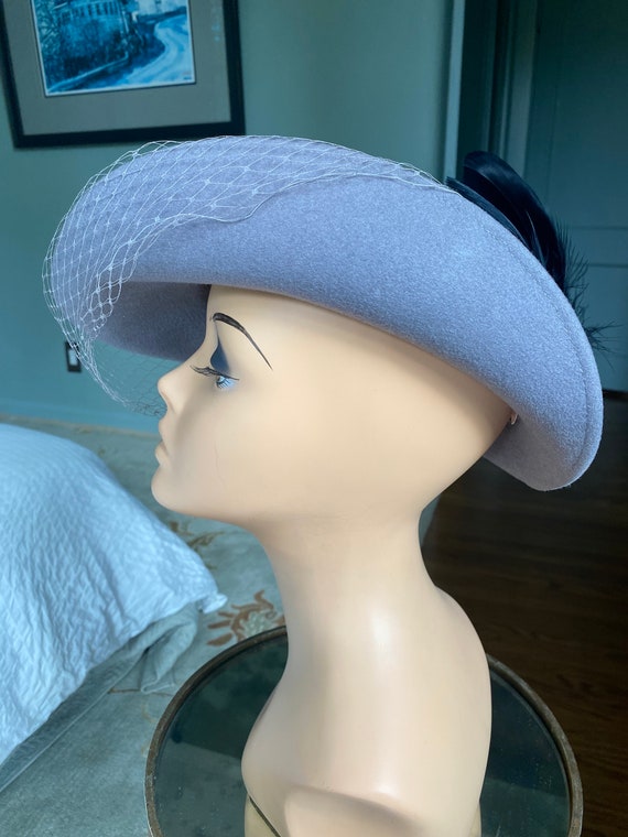Vintage Hat, 40s Hat, 30s Hat, 80s Hat, Vintage R… - image 8