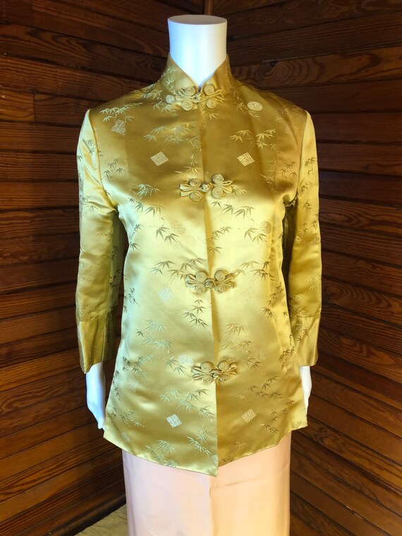 Silk Jacket, Satin Jacket, Bed Jacket, Vintage As… - image 2