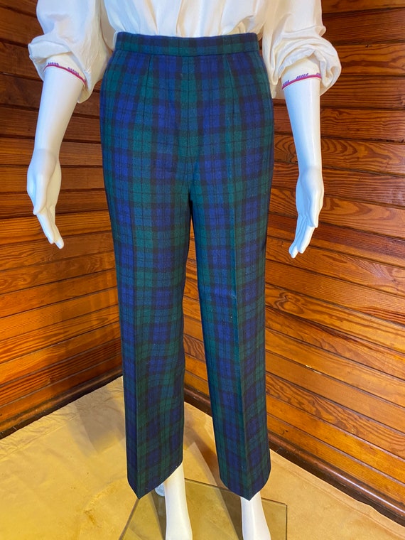 Wool Pants, Pendleton, High Waist Pants, Womens T… - image 5