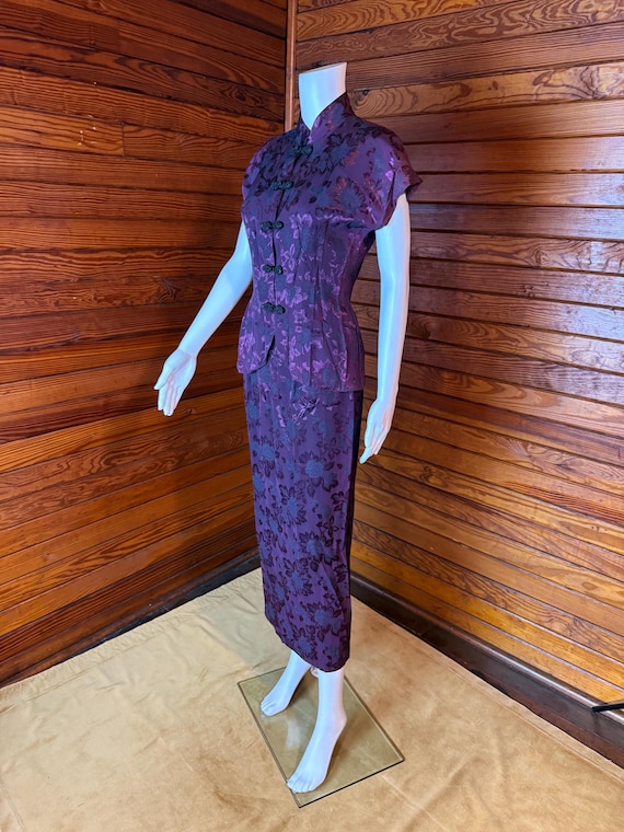 Cheongsam, Asian Dress, Vintage Asian Dress, Vintage Chinese Dress, Vintage Chinoiserie, Chinese Dress, Vintage Cheongsam | Extra Small Cheongsam, Asian Dress, Vintage Asian Dress, Vintage Chinese Dress, Vintage Chinoiserie, Chinese Dress, Vintage Cheongsam | Extra Small