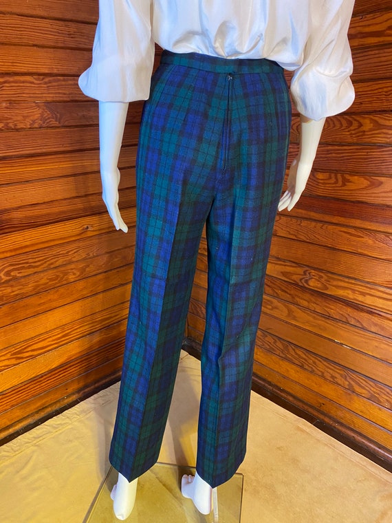 Wool Pants, Pendleton, High Waist Pants, Womens T… - image 8