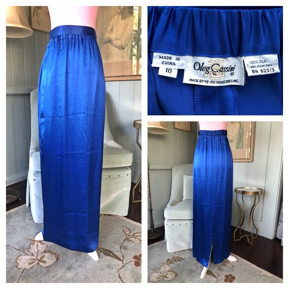 Silk Skirt, Liquid Satin Skirt, Ball Gown Skirt, S