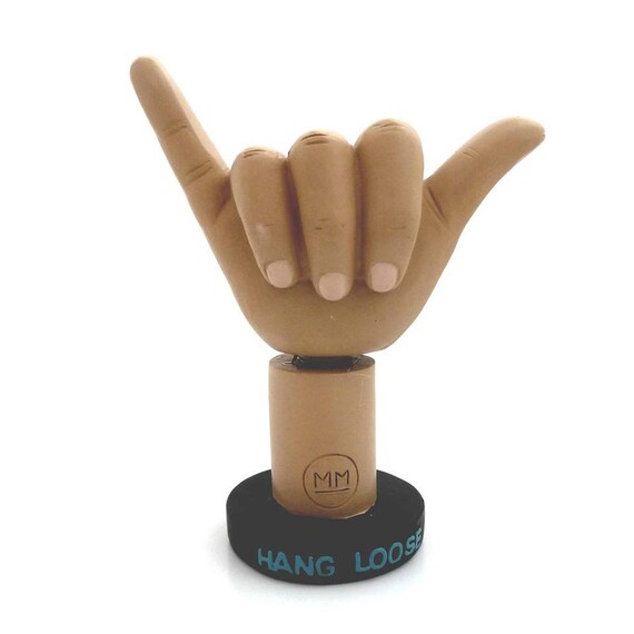 Hang Loose Wackel Hand Surfen Bulli Etsy