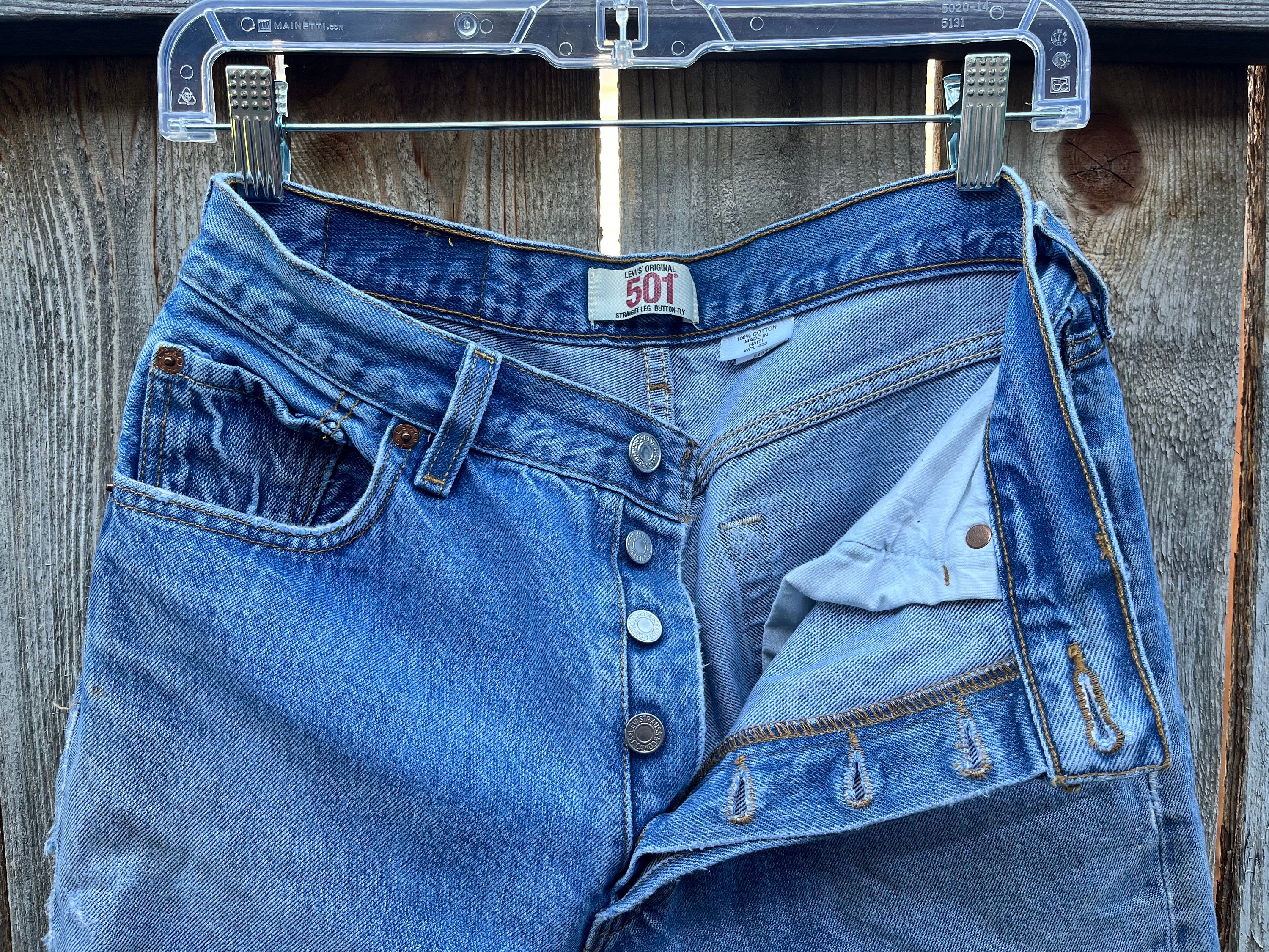 Vintage Levi 501 Jeans - W31 L34 #1 - Etsy