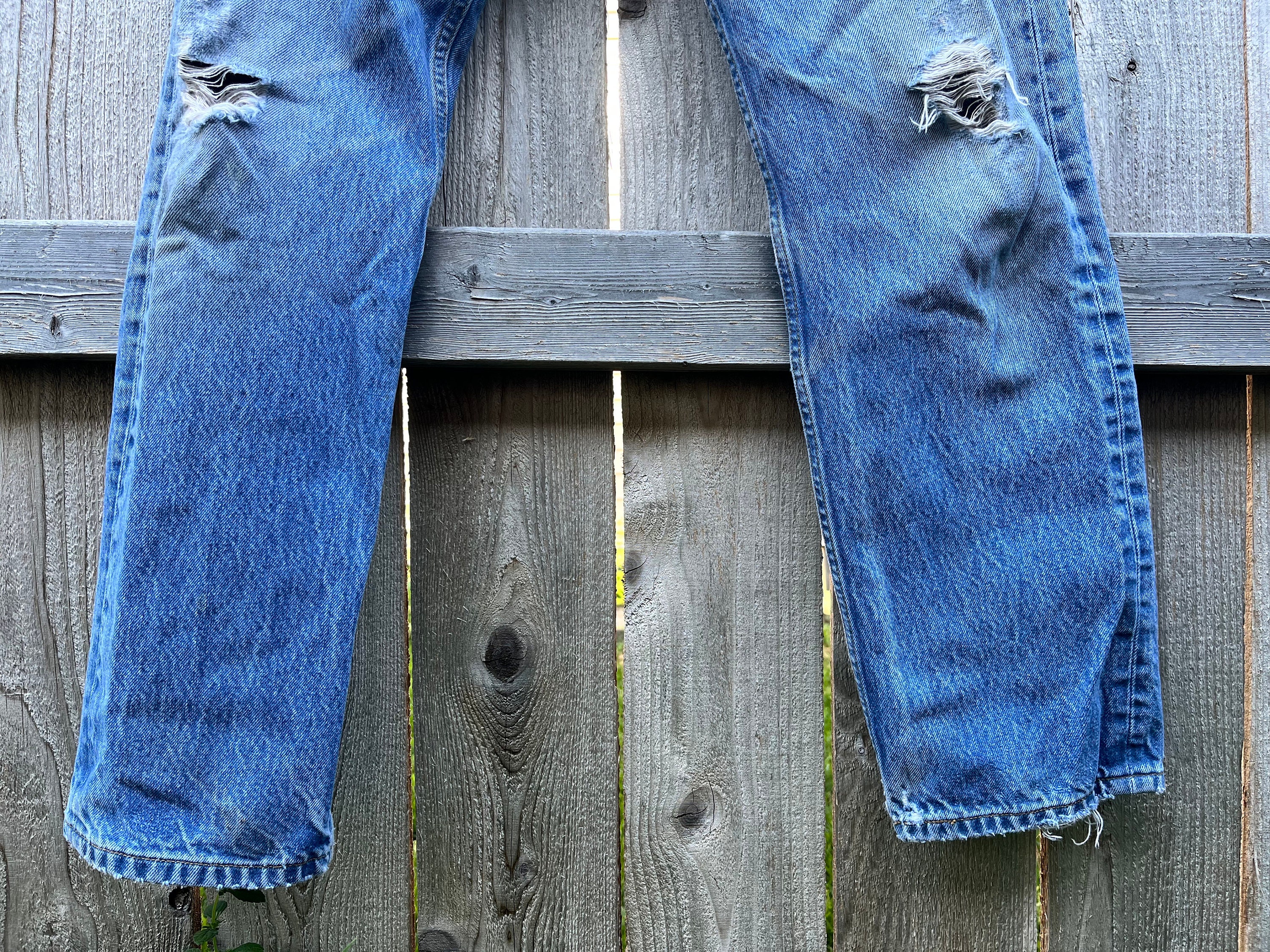 Vintage Levi 501 Jeans - W31 L34 #1 - Etsy Canada