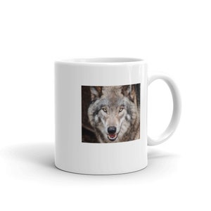 Wolf Wildlife Nature Portrait Mug